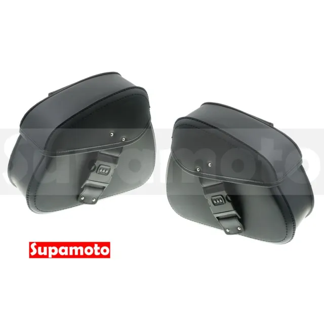 【Supamoto】機車馬鞍包―小型密碼M (皮革馬鞍袋/復古檔車改裝/側包/側箱/加掛包包)