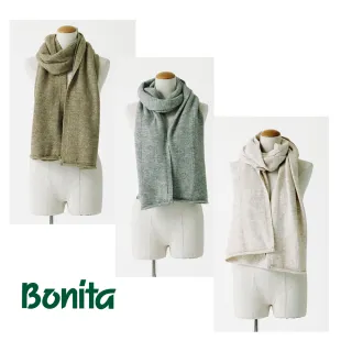 【Bonita 葆倪】羊毛混紡圍巾-967-4547(日本進口羊毛混紡圍巾)