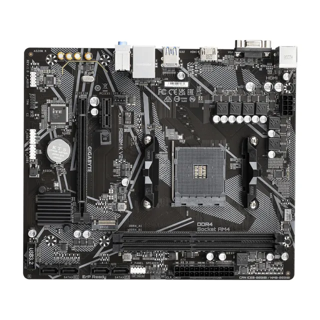 【GIGABYTE 技嘉】A520M K V2 AMD主機板