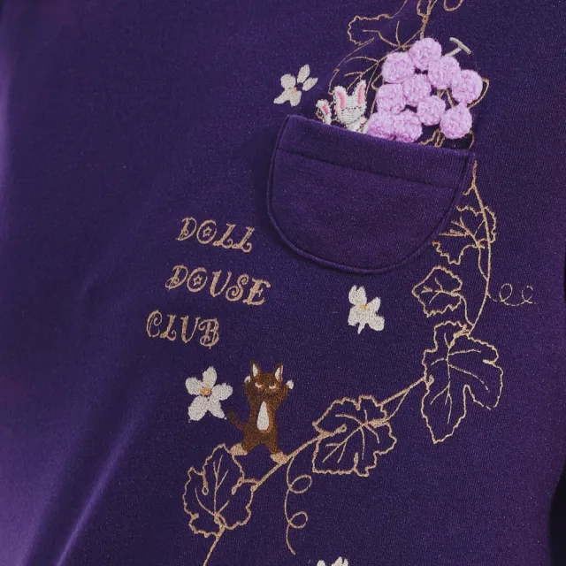 YASA 日系雙織暖絨造型上衣