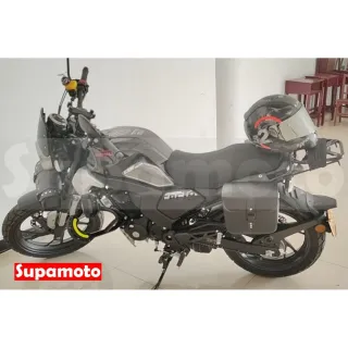 【Supamoto】機車馬鞍包―A (皮革馬鞍袋/復古檔車改裝/飲料袋/側包/側箱/加掛包包)