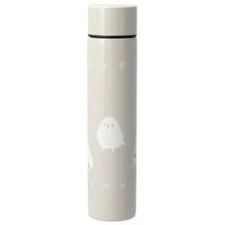 【NITORI 宜得利家居】不鏽鋼口袋保溫瓶 長尾山雀 SHIMAENAGA 180mL NC10(保溫瓶)