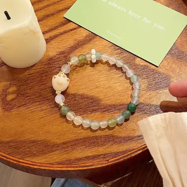 【勝弘珠寶】蘋果瑪瑙日光石菩堤根手串