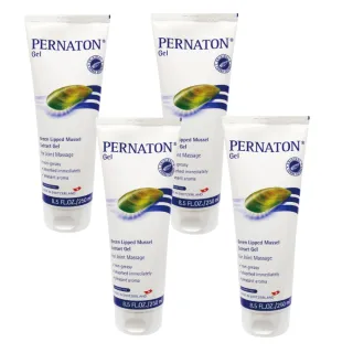 【PERNATON 百通關】涼感型關節凝膠 250ml 超值四入組(瑞士原裝進口 擦的葡萄糖胺)
