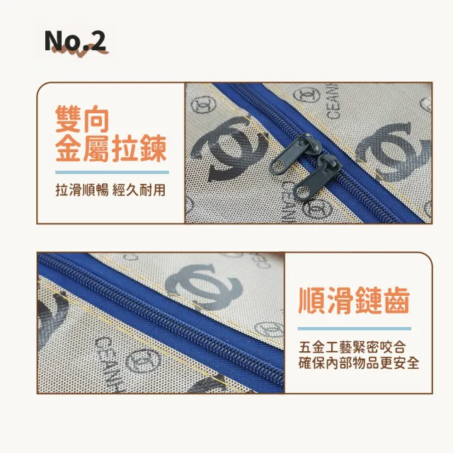 【HOME+】618 環保袋 拉鍊購物袋 收納購物袋 大型購物袋 網拍寄貨袋 大收納袋 B-CB604520(campaig
