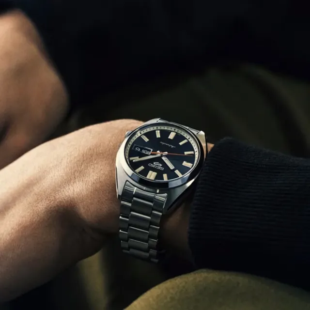 【SEIKO 精工】5 Sports SNXS系列懷舊經典機械錶/37.4mm 父親節 (4R36-15M0B SRPK87K1)
