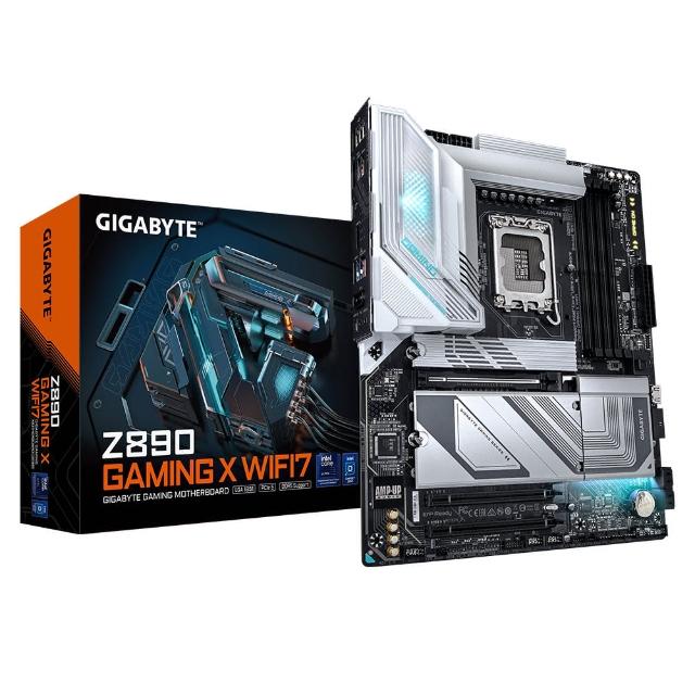 【GIGABYTE 技嘉】Z890 GAMING X WIFI7 DDR5 主機板+Intel Core Ultra 7 265K 20核 20緒(M+C組合包)