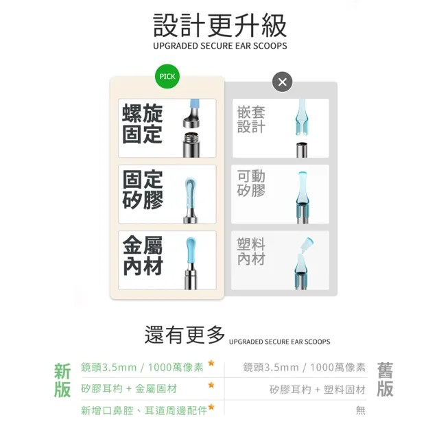 【BEBIRD】智能可視採耳棒M9 PRO(智能可視內視鏡 挖耳神器 挖耳棒 挖耳勺 挖耳棒 智能掏耳勺)