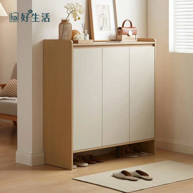 HOME+ 組裝鞋櫃 鞋子收納 薄鞋櫃 拖鞋架 防塵鞋櫃 門