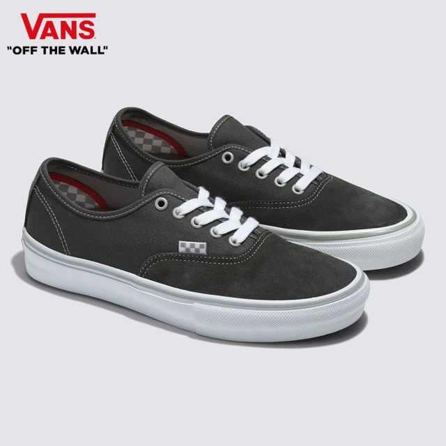 VANS Skate Authentic 男女款深灰色專業滑板鞋