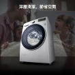 【LG 樂金】15公斤+2公斤〔TWIN Wash〕蒸洗脫迷你洗+WiFi蒸洗脫烘變頻滾筒-冰磁白(WD-S15TBD+WT-SD200AHW)
