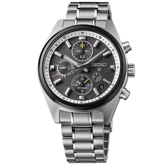 【SEIKO 精工】ASTRON系列 GPS衛星對時 太陽能計時腕錶 推薦 送禮 畢業禮物(SSH167J1/5X83-0AH0D)