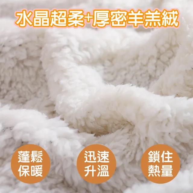 【QIDINA】4入-法蘭絨軟綿綿保暖蓋毯寵物墊-D款(狗窩 寵物睡墊 寵物窩 寵物毯 寵物保暖)