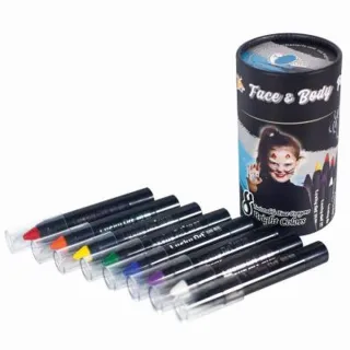 【LuckyArt 蜡藝】油性旋轉式人體彩繪筆(8色)