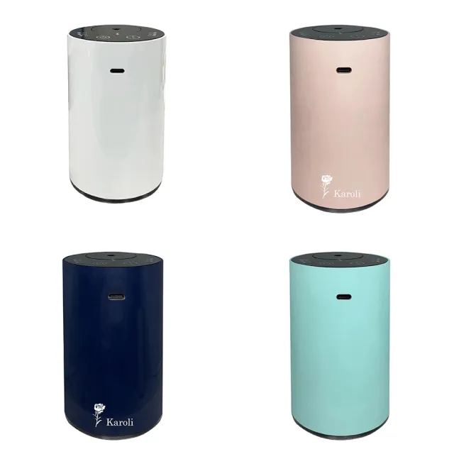 【Karoli 卡蘿萊】舒心療癒無線精油香霧機(+10ml純精油*4)