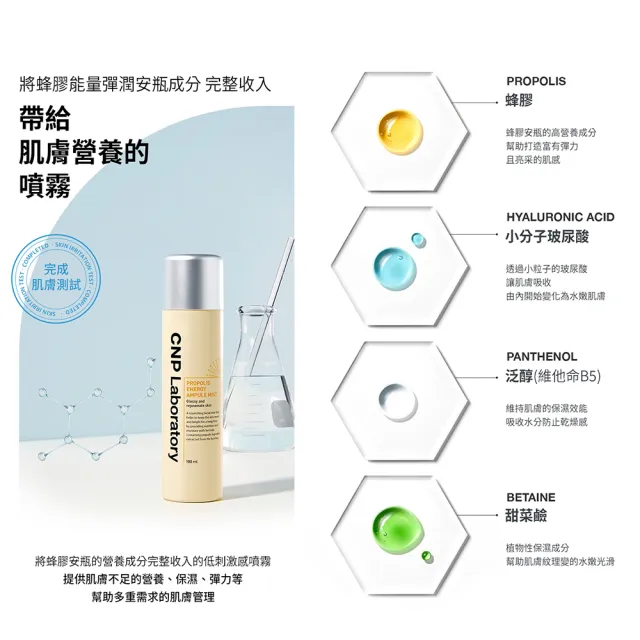 【CNP Laboratory】官方直營 蜂膠能量彈潤噴霧100ml(買一送一)