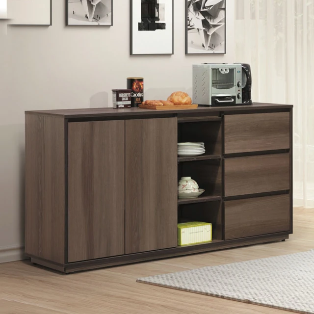 MUNA 家居MUNA 家居 琴森5尺餐櫃/碗盤櫃(餐櫃 碗盤櫃 櫥櫃 置物 收納)