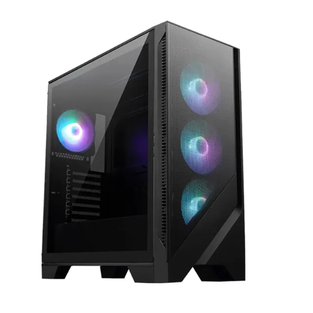 【微星平台】R5六核 RTX 4060 2X{火焰駒X}WIFI AM5電競繪圖機(R5-7500F MPK/B650/32G D5/1TB)