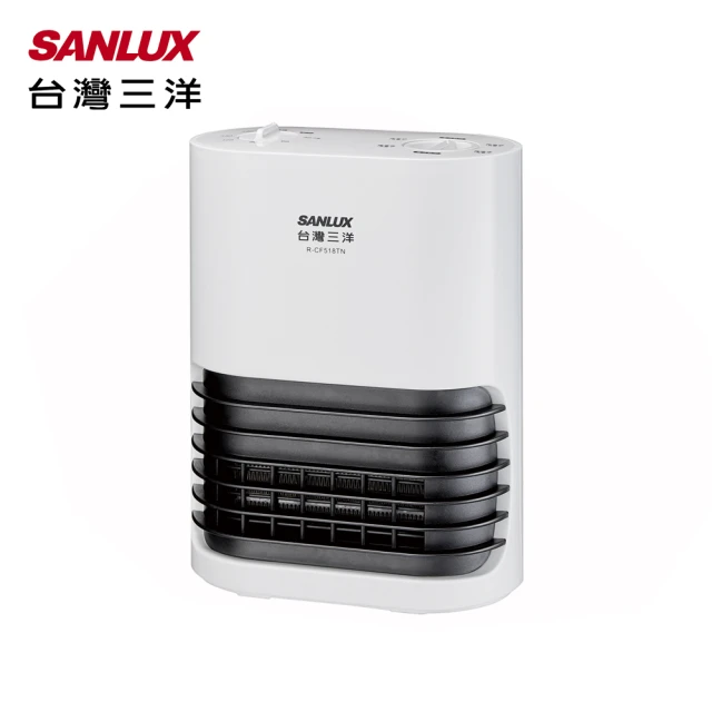 SANLUX 台灣三洋SANLUX 台灣三洋 PTC陶瓷負離子電暖器(R-CF518TN)