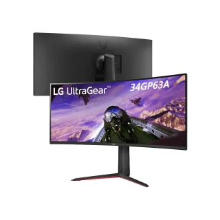 【LG 樂金】34GP63A 34型VA 2K 21:9 160Hz 曲面專業玩家電競螢幕(FreeSync/7W*2/HDR10)