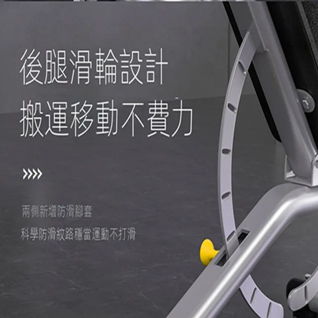 【鑫聚力】健身椅 健腹機 啞鈴凳 斜凳健身椅 健身房臥推凳(黑色JL016橢圓管 預購15天)