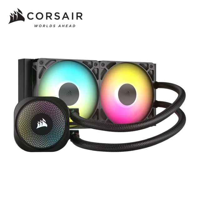 CORSAIR 海盜船 NAUTILUS 240 ARGB CPU水冷散熱器(黑色)