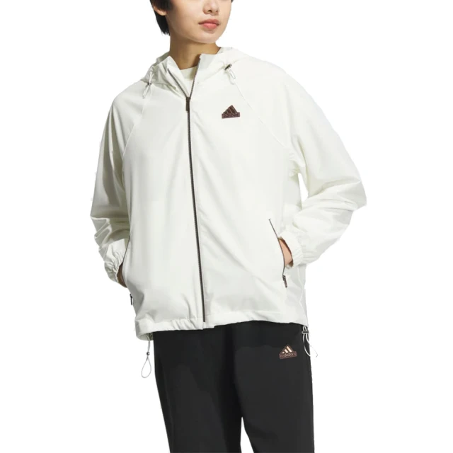 adidas 愛迪達 連帽運動外套 TECH WV JKT 女 - JJ1127