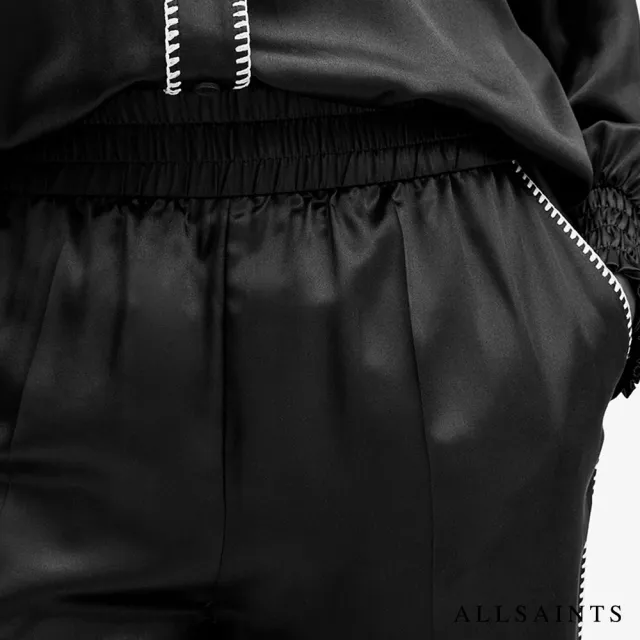 【ALLSAINTS】CHARLI STITCH 長褲Black W010TB(常規版型)