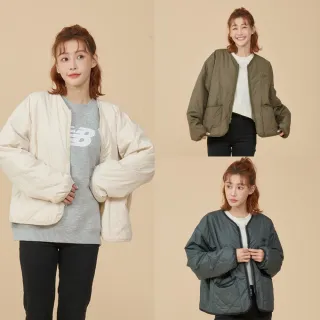 【NEW BALANCE】NB 菱格輕薄防潑水外套_女性_WJ43517ACK_WJ43517DMO_WJ43517LIN(美版 版型偏大)