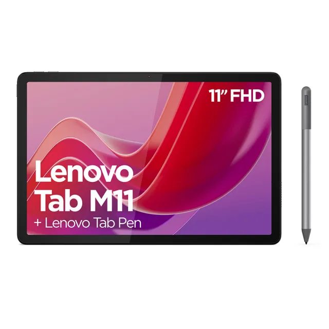 【Lenovo】Tab M11 11吋 8G/128G WIFI TB330FU 平板電腦(觸控筆+皮套保貼組)