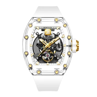 【Bentley 賓利】THE LUMINA 幻影系列 BL-70-73 自動上鍊 水晶錶殼 鏤空 機械錶
