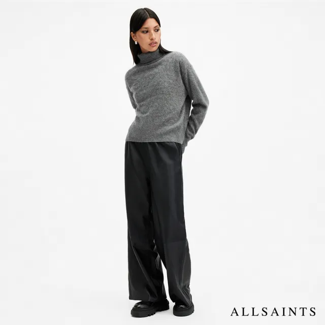 【ALLSAINTS】REBEL 喀什米爾羊毛上衣Grey Melange W038KB(常規版型)