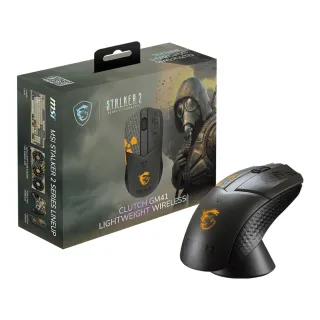 【MSI 微星】CLUTCH GM41 LIGHTWEIGHT WIRELESS STALKER 2 EDITION 無線電競滑鼠