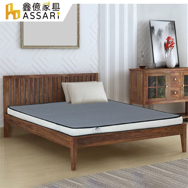 【ASSARI】雙人加大3M防潑水3D透氣雙面可睡12cm日式床墊6x6.2尺x12cm