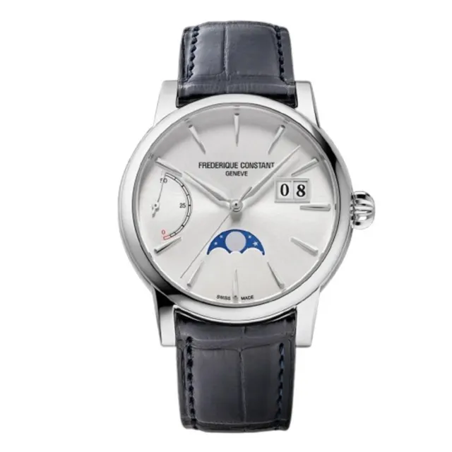 【CONSTANT 康斯登】Manufacture系列 自製機芯大日期動力儲存月相顯示/40mm(FC-735S3H6)