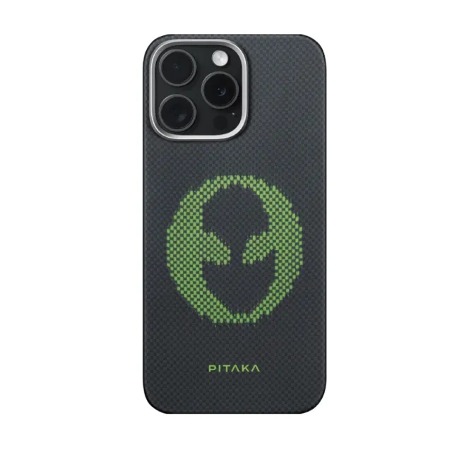【PITAKA】iPhone15 Pro Aries X PITAKA 首創夜光聯名設計款(13g 全球最薄 MagSafe)