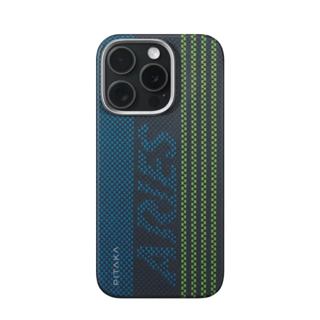 【PITAKA】iPhone15 Pro Aries X PITAKA 首創夜光聯名設計款(13g 全球最薄 MagSafe)