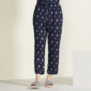 【YVONNE 以旺傢飾】出清品 雙層提花長褲(網路限定)