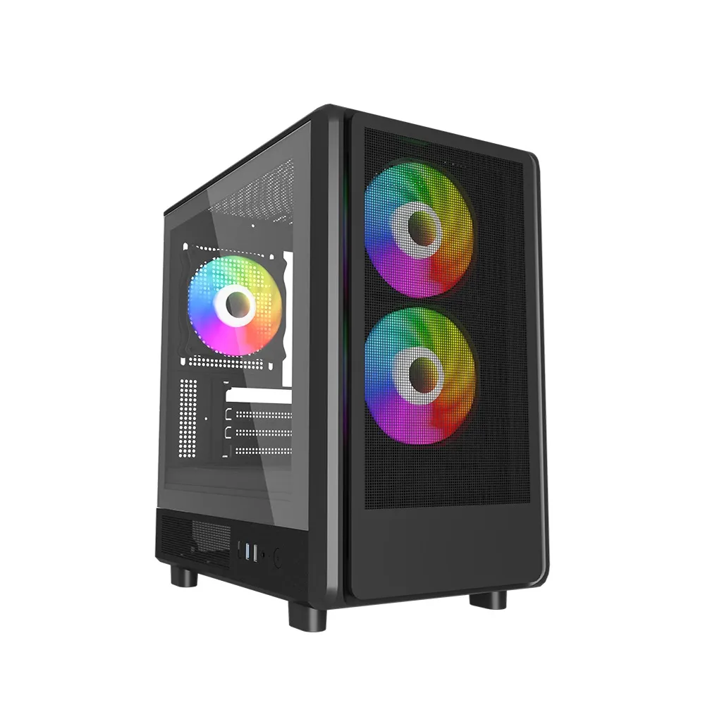 【華碩平台】R7八核{麒麟座N47C}文書電腦(R7-7700/A620/32G D5/1TB)