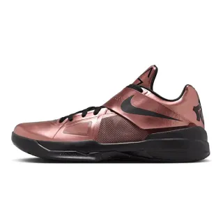 【NIKE 耐吉】籃球鞋 男鞋 KD 4 Christmas 聖誕節 金屬銅 黑 魔鬼氈(FZ5913-800)