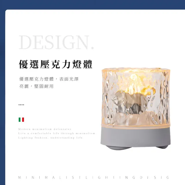 【浪漫氛圍】可遙控16色變光旋轉水波紋燈(夜燈 動態燈 LED床頭燈 氣氛燈 聖誕禮物 拍攝道具 裝飾燈 告白)