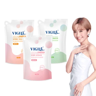 【VIGILL 婦潔】私密沐浴露 180ml補充包3入組(私密清潔 私密保養推薦)