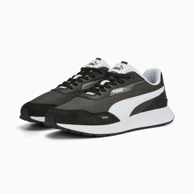 PUMA 休閒鞋 男鞋 女鞋 運動鞋 Runtamed Plus 黑白 39125001