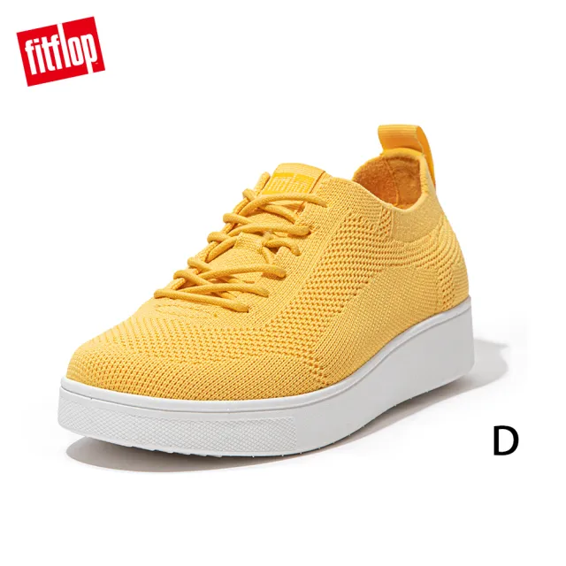 【FitFlop】RALLY TONAL KNIT SNEAKERS 運動風繫帶休閒鞋-女(共4色)