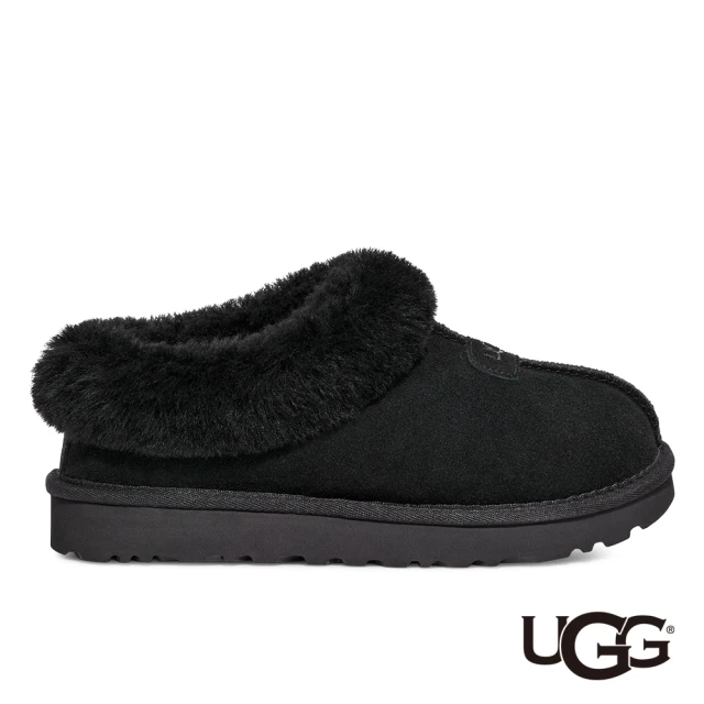 UGG 雙11-女鞋/穆勒鞋/休閒鞋/毛毛拖/Tazzette(黑色-UG1134810BLK)