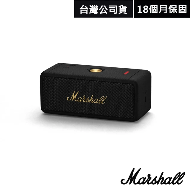 Marshall Emberton II攜帶式藍牙喇叭(公司貨 第二代古銅黑)