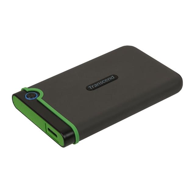 【Transcend 創見】StoreJet 25M3 4TB 軍規防震 2.5吋行動硬碟--鐵灰色(TS4TSJ25M3S 新舊包裝隨機出貨)