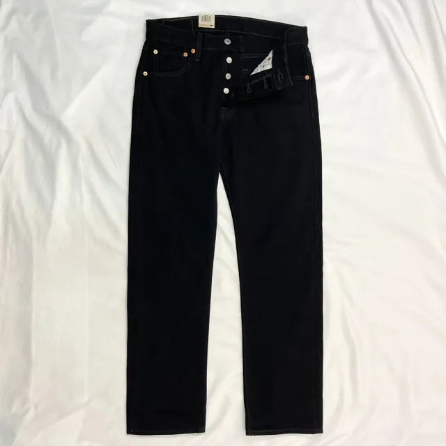 【LEVIS】Levis 501 牛仔長褲 排釦 原創直筒 純棉 長褲 Levis 丹寧 牛仔褲 平輸品(牛仔褲0193)