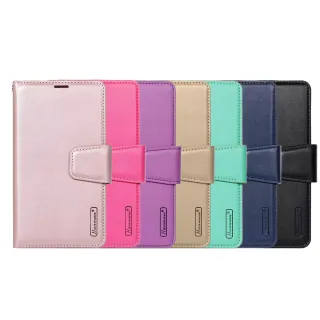 【Hanman 韓曼】Samsung A34 柔軟羊皮觸感皮套 多卡層 防滑內襯可多角度調節支架手機殼/保護套