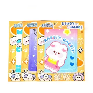 【茉家】黏貼式動物圖案透氣暖暖貼(50包/造型暖暖包)
